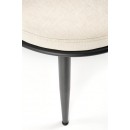 Стул HALMAR K516 светло-бежевый/черный